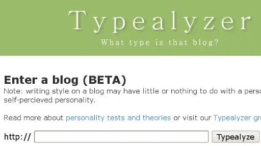 Typealize Your Blog