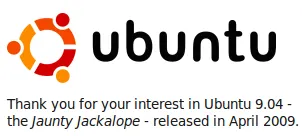 Ubuntu Jaunty 9.04 Setup Help