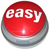 Push the Easy Button - Easy WordPress Install