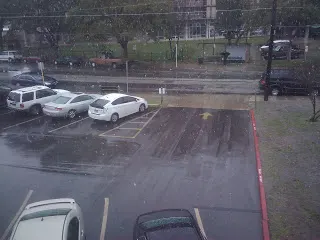 Snow in San Antonio