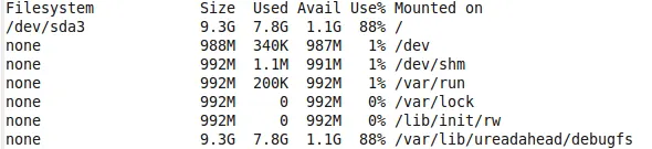 Finding Disk Space on UbuntuLinux