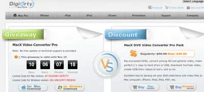 Yet Another Free Video Converter for mac and windows Expires 11/15/2010