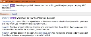Embedding Audio in Blogger