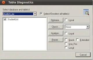 Repairing MySQL Database Part 2 moodle