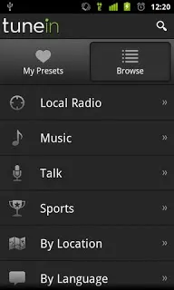 Android App Spotlight - TuneInRadio