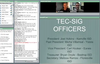 MyNotes - TECSIG Goes Virtual for Meeting edchat tecsig