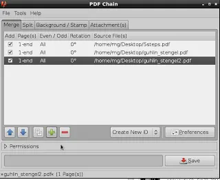 Merging PDF files on @PeppermintOS ICE or UbuntuLinux