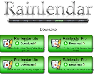 Installing RainLendar Calendar on @PeppermintOS ICE