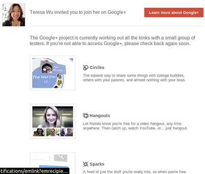 Embarking on the Journey - Google+