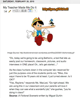 My Teacher Made Me Do It Redux