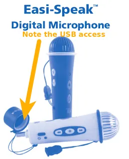 Podcasting Tool for K-3 Students with the Easi-Speak Microphone @learninghandson