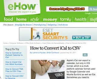 eHow References Around the Corner