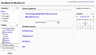 Exhilarating Experience - Upgrading to Moodle 2.2