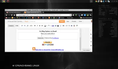 Exploring ! Crunchbang Linux