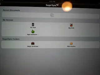 @SugarSync to iOS Rescue - Getting Video and Audio Onto iPad