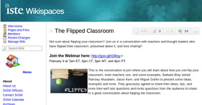 FlippedClassroom Webinar Reminder tcea2012