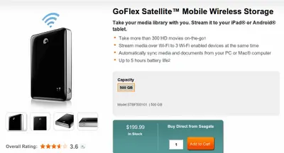 Wireless Storage for a 3rd Generation iPad?