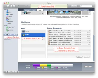 Get ePub ebook files on your iPad
