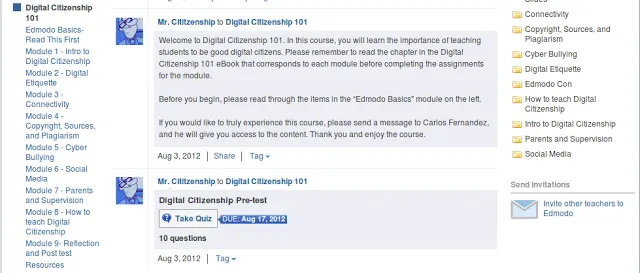 Dare I admit it? edmodo moodle