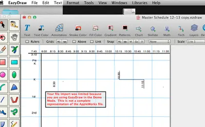 Converting AppleWorks Draw Documents