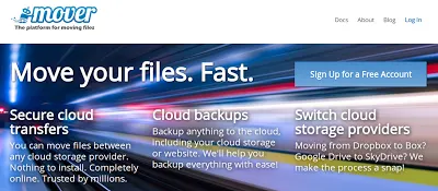 Move Your Stuff in the Cloud