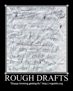 Training Your Mind - On Writing motivationalposters