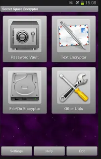 Secret Space Encryptor (SSE) android java mac windows encryption encrypt