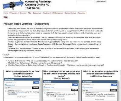 Twitter Hashtag Magic - An Example @diben edtechchat @twubs