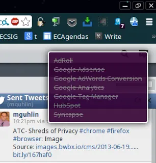 Shreds of Privacy chrome firefox browser