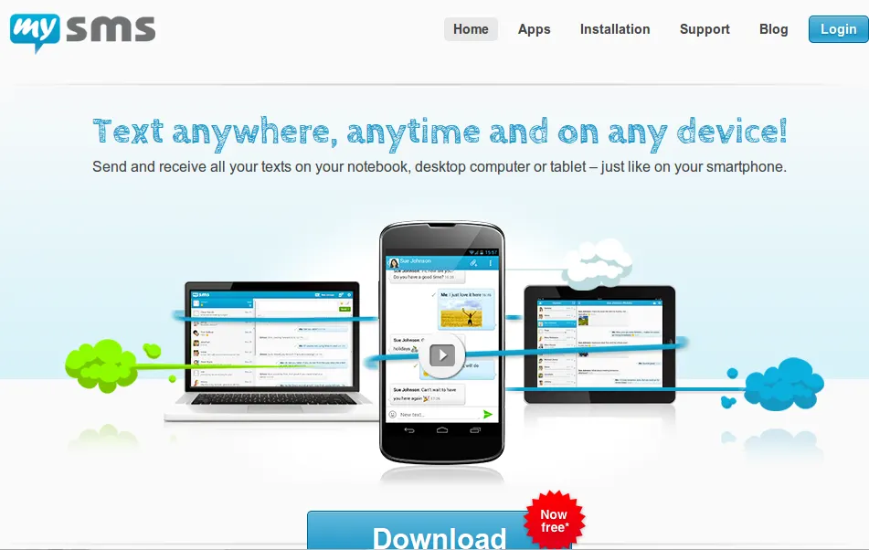 Sending SMS Text Messages from Your Phone via Your Computer/Tablet