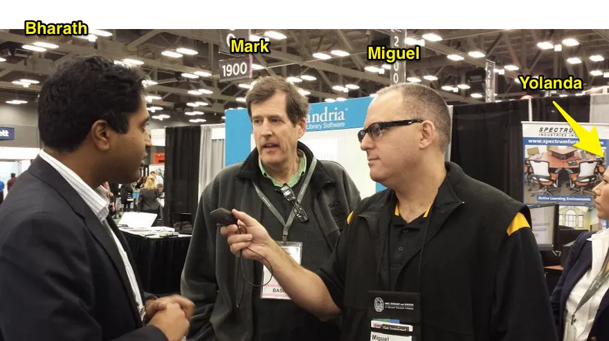Podcast - Chatting with Securly.com's @bmadhusudan googleapps tcea14