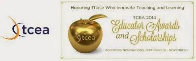 tcea14 Educator Awards @diben @HagedornScott