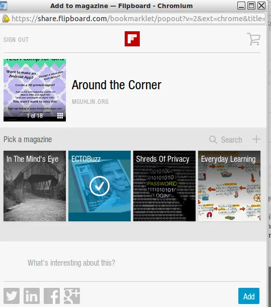 Monetizing @Flipboard infographics