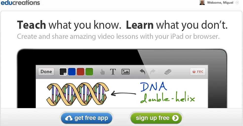 EduCreations Going Pro - Flipped Classroom Tool