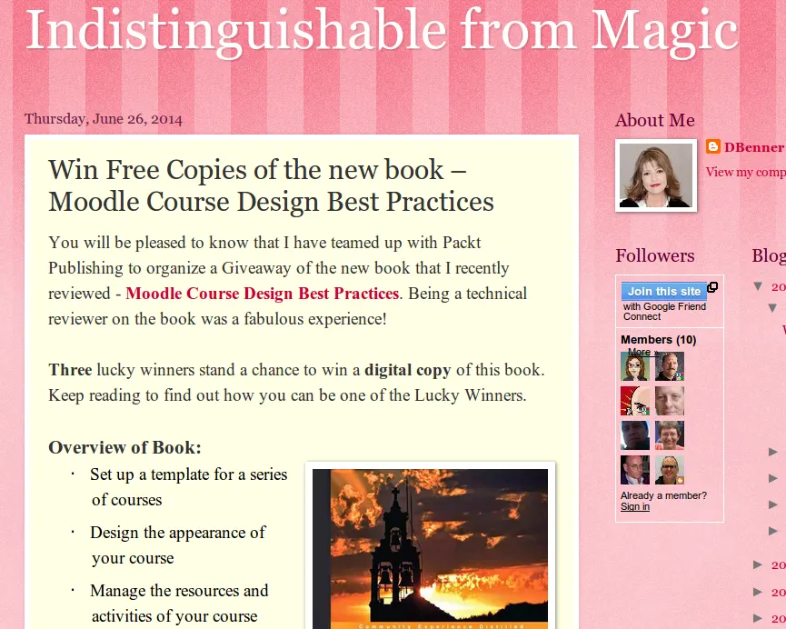 Free Moodle Book Giveaway: Moodle Course Design Basics