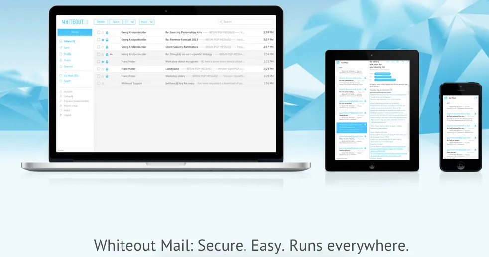 Email Encryption - Easier Than Ever with @Whiteoutio @olivergajek chromebook android ios