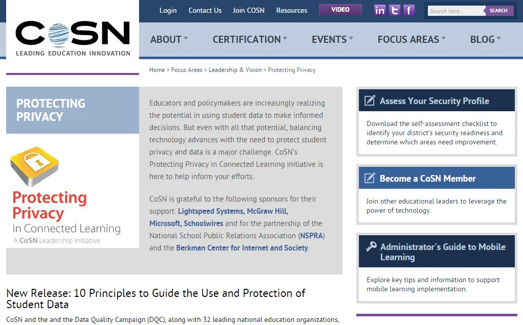 MyNotes: Student Data Privacy