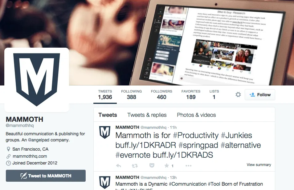Exploring Alternatives to @Evernote: @Mammothhq FYI partnership opp @mailvelope