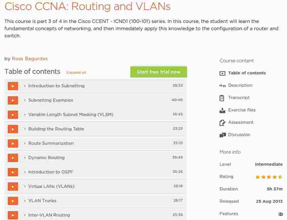 Free Course - Cisco CCNA Routing and VLANs