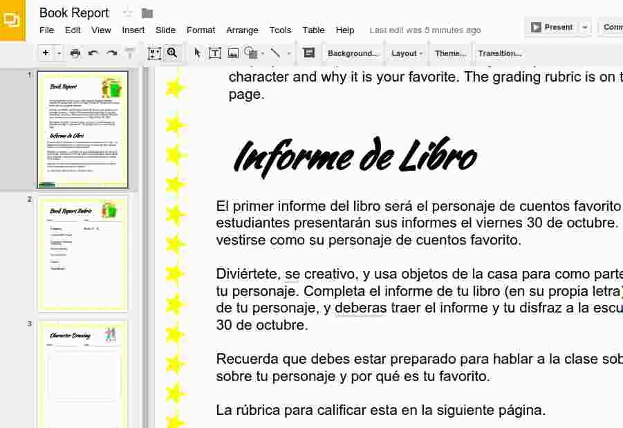 Typing Accent Marks in Google spanish