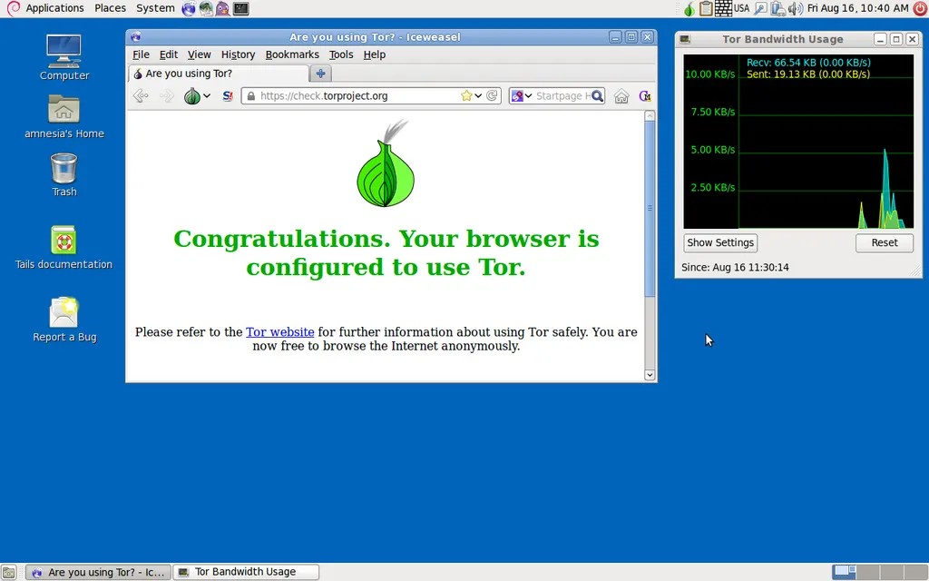 TAILS: Getting Files and Finding a File Commander (Updated)