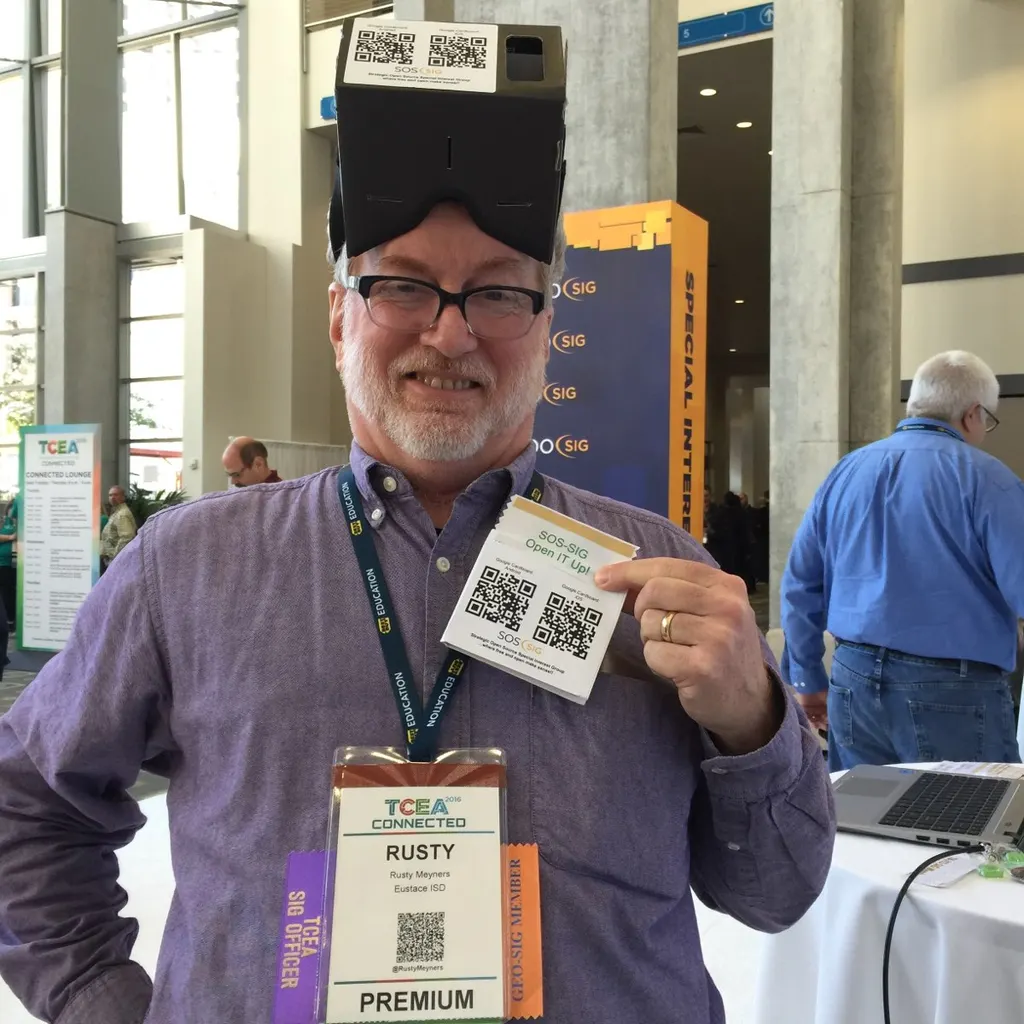 TCEA16 - Inexpensive GoogleCardboard! with @RustyMeyners