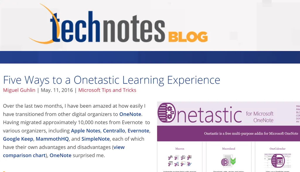 5 Ways to a Onenote Onetastic LearningExperience! msftedu @onenotec @msonenote