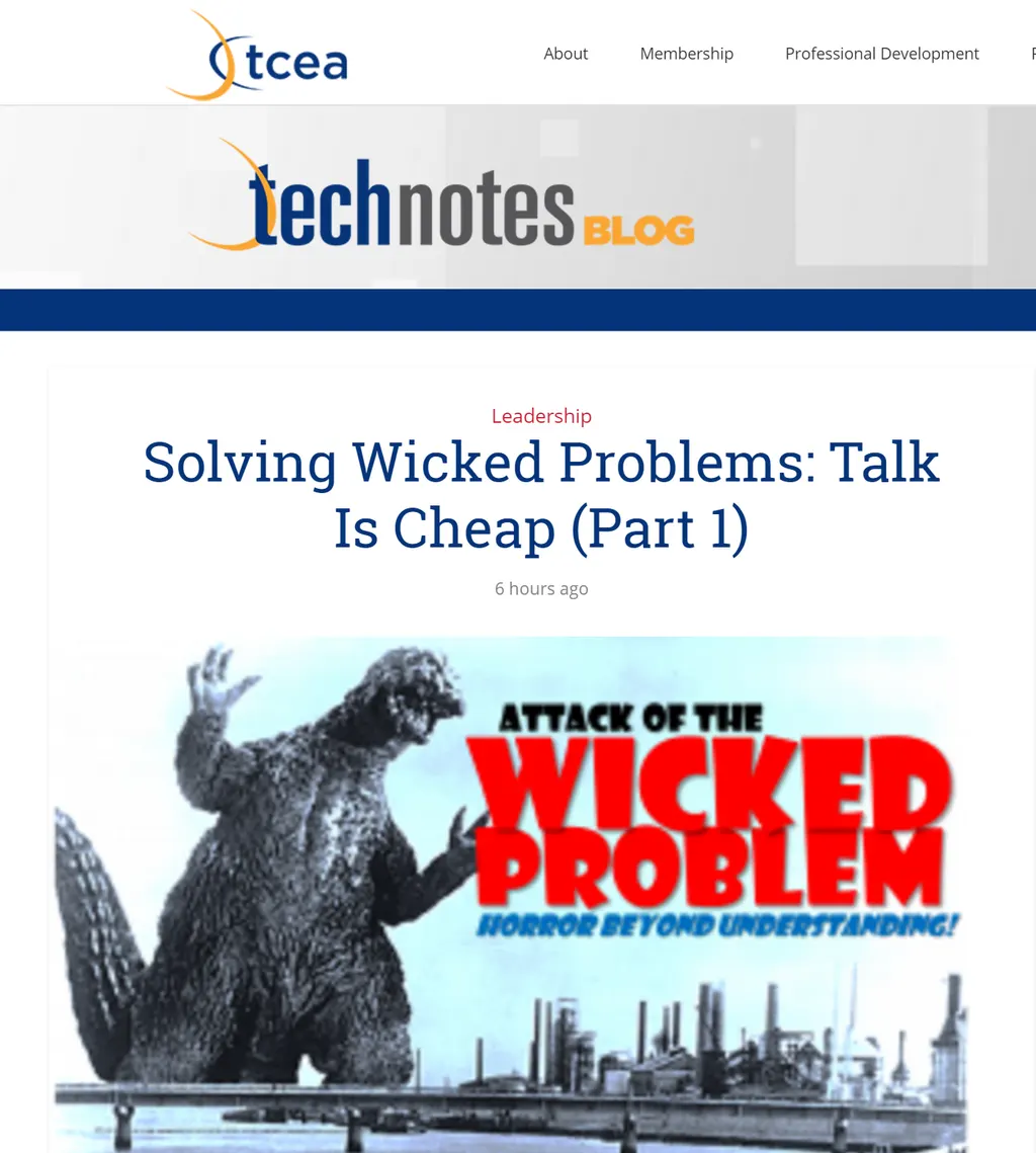 Solving Wicked Problems Parts 1 - 3