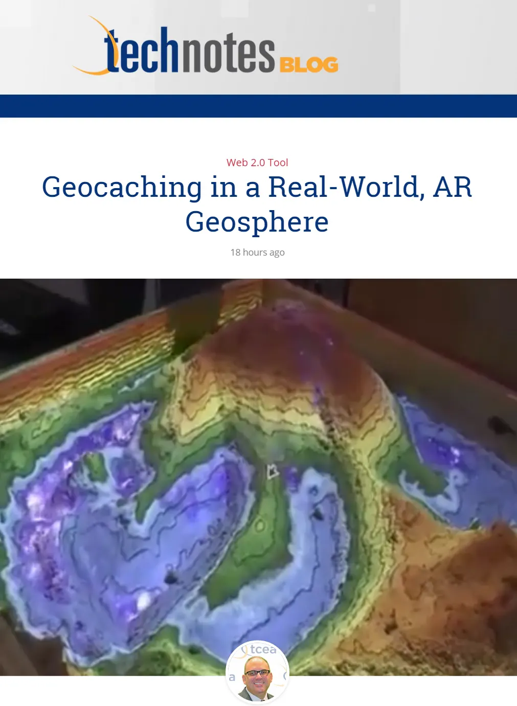 Geocaching in a Real World, Augmented Reality Geosphere
