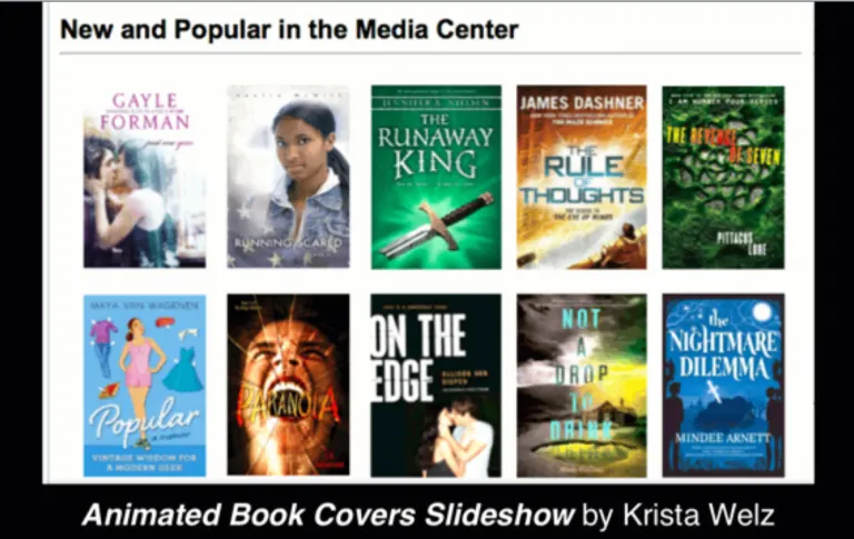 Google-Animated Book Display for Your Library @kristawelz