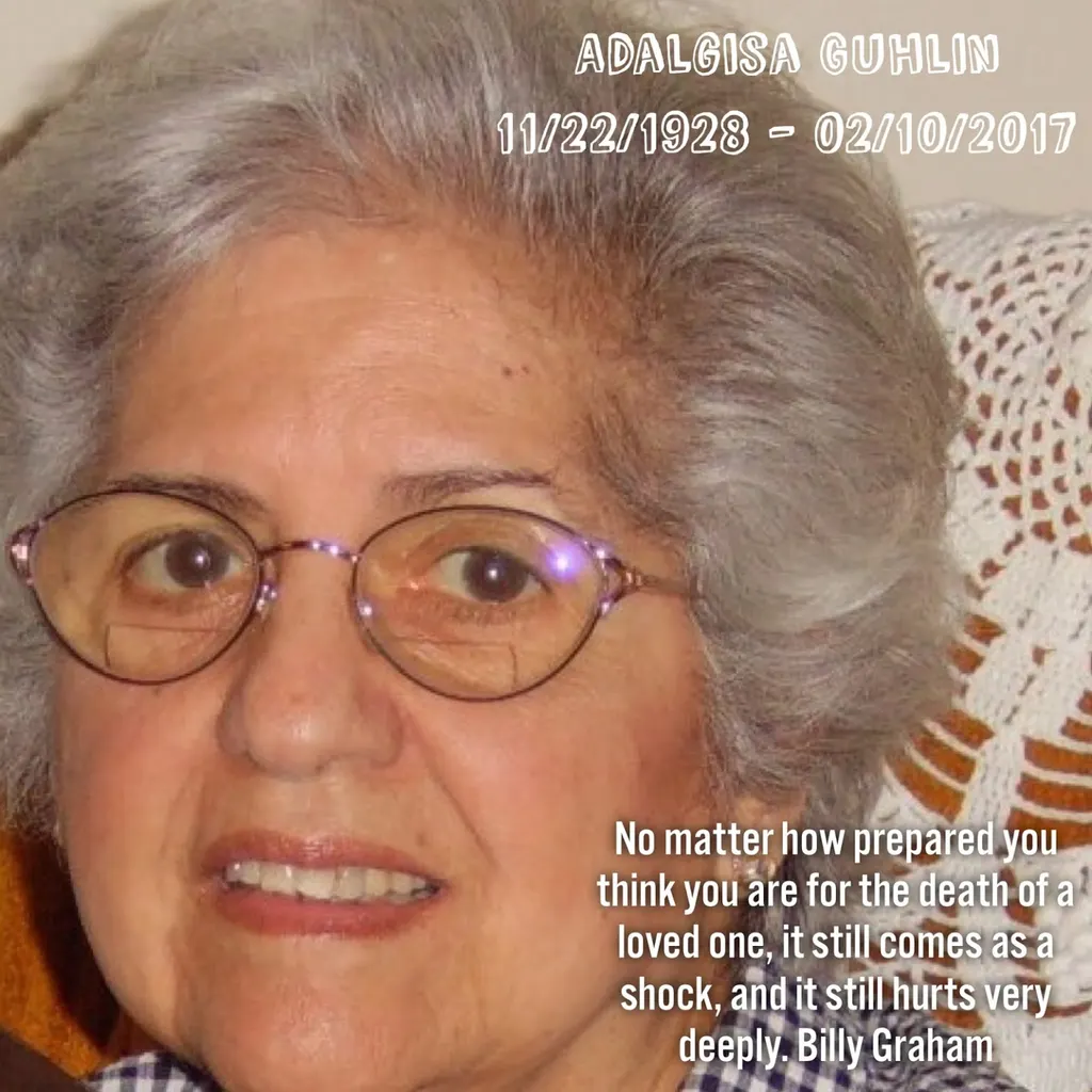 In Memoriam - Adalgisa Guhlin