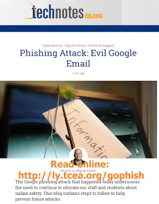 Go Phish: Front Row Seat on Google Docs Attack Vector