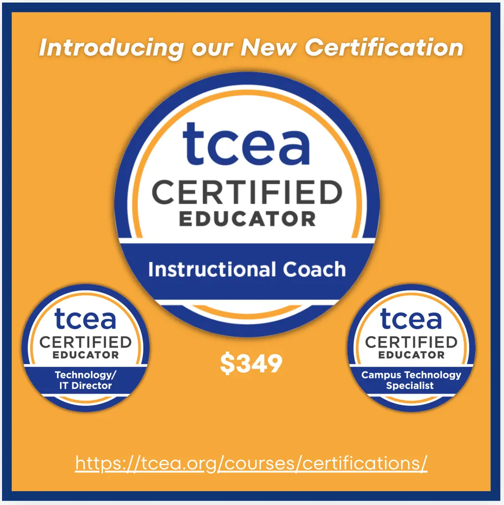 Boost Your Instructional Coaching tcea certification EdTech InstructionalCoach