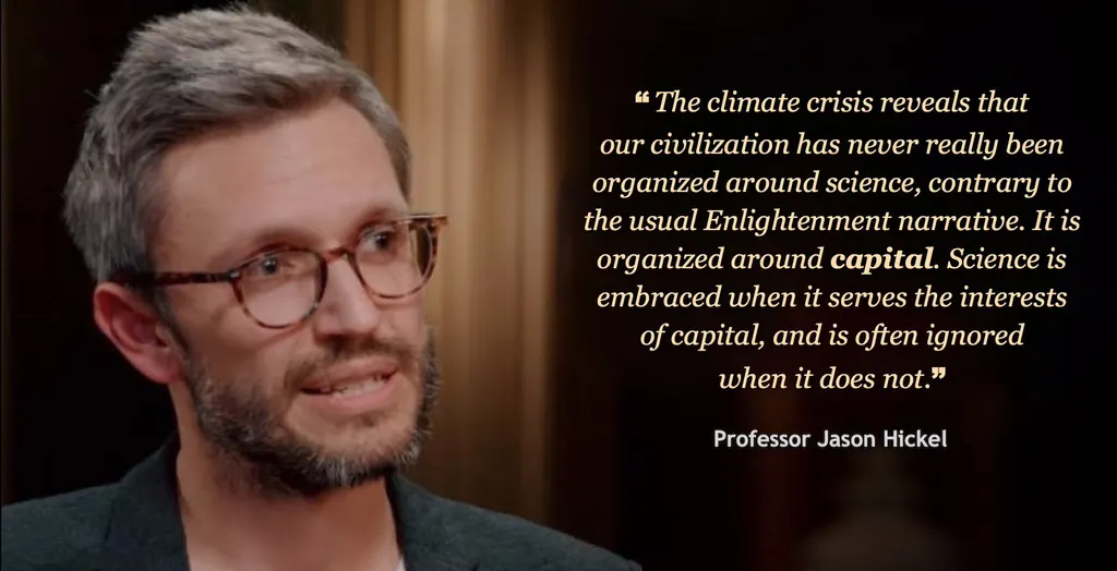 Quote: Not Organized Around Science